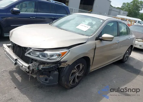 2017 Honda Accord Lx из США, поврежденный, VIN 1HGCR2F34HA132363